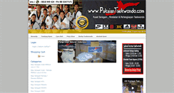 Desktop Screenshot of pakaiantaekwondo.com