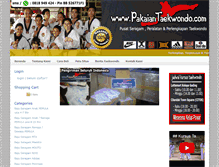 Tablet Screenshot of pakaiantaekwondo.com